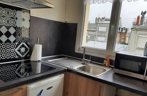 Berck-sur-Mer Apartment | Fleur d'Ecume,200m from the sea and Rue Carnot