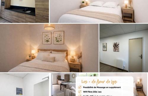 Jumieges Apartment | Fleur de Lys Séjour normand spacieux et lumineux