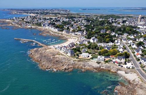 Batz-sur-Mer House | FLEUR DE SEL logement de 21m2 avec prêt vélos, cuisine et sdb privées avec terrasse clôturée de 17m2