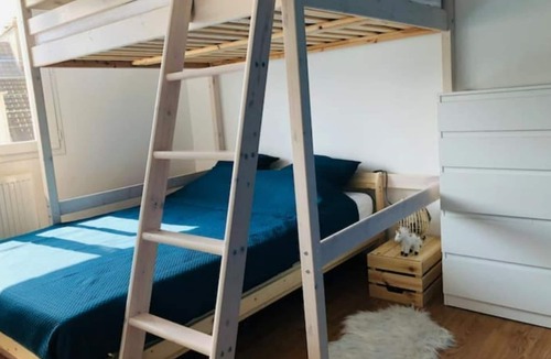 Le Portel Apartment | Flheurt de Mer au Pied de la Plage, vue mer