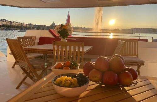 Geneva City Centre Boat Rental | Floatinn Boat-BnB