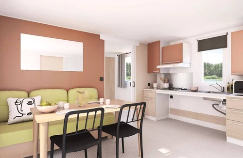 Grues House | Flower Camping Le Pré des Sables * - Mobile home Standard 23m2 2 bedrooms 4 people