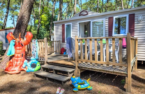 Saint-Hilaire-de-Riez House | Flower Camping Les Biches * - Mobil-home Classic 3ch (without TV)