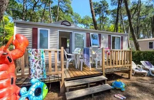 Saint-Hilaire-de-Riez House | Flower Camping Les Biches * - Mobilhome for 6 People