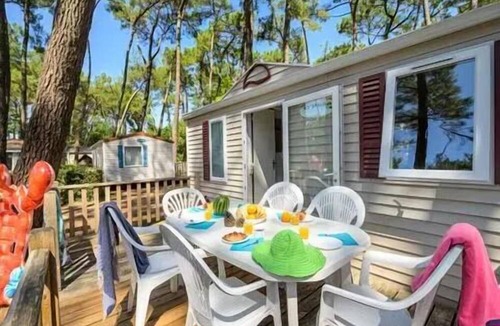 Saint-Hilaire-de-Riez House | Flower Camping Les Biches * - Mobilhome for 6 People