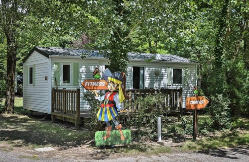 La Mothe-Achard House | Flower Camping Le Pavillon * - Mobile home Comfort 23m2 - 2 bedrooms + Semi-covered terrace 9m2 4 people