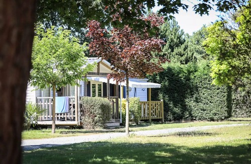 La Mothe-Achard House | Flower Camping Le Pavillon * - Mobile home Comfort 23m2 - 2 bedrooms + Semi-covered terrace 9m2 4 people