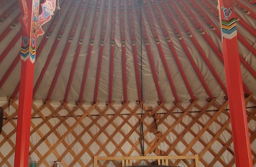 Indian Brook Resort | Flying moose yurt at Cabot Shores Wilderness Resort