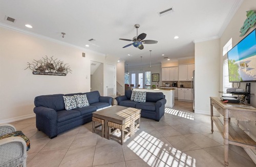 Holmes Beach House | For Shore: Sleeps 10, steps to beach, heated pool!