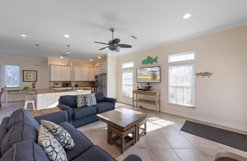 Holmes Beach House | For Shore: Sleeps 10, steps to beach, heated pool!
