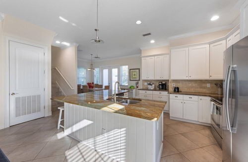 Holmes Beach House | For Shore: Sleeps 10, steps to beach, heated pool!