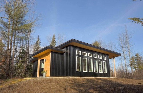 Jackson Cabin | Forest Cabin with Wall of Windows