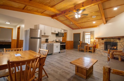 Potosi Cabin | Forest-View 2BR Cabin | Porch + Outdoor Activities