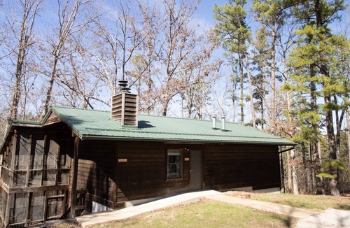 Potosi Cabin | Forest-View 2BR Cabin | Porch + Outdoor Activities