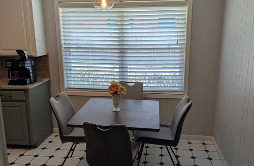 Monroe House | Forget your worries in this spacious and serene space.
