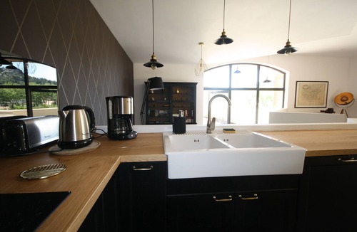 Montseret House | Former renovated forge with swimming pool, air conditioning and luxury services
