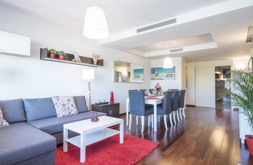 Sant Adria de Besos Apartment | Forum Tower Next to the beach. New!