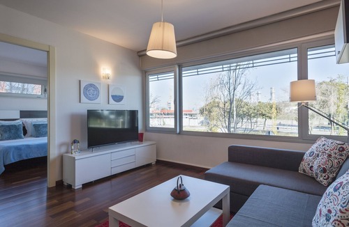 Sant Adria de Besos Apartment | Forum Tower Next to the beach. New!