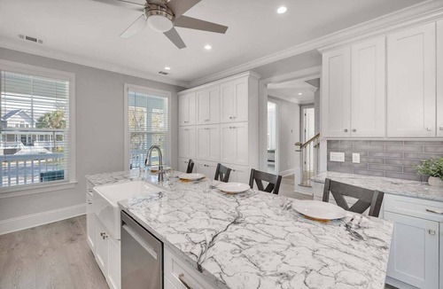 Saint Simons Heights House | Four Bedrooms with heated pool!