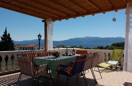 Sucuraj Apartment | Four-bedroom apartment with terrace and sea view Sućuraj, Hvar (A-24563-a)