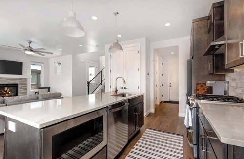 Deer Mountain Condo | Four Bedroom Hideout Townhome with Private Hot Tub