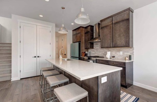 Deer Mountain Condo | Four Bedroom Hideout Townhome with Private Hot Tub
