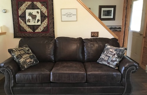 Westfield Cabin | Four Bedroom Log Cabin -Jay Peak - Views - Private - Fireplace -