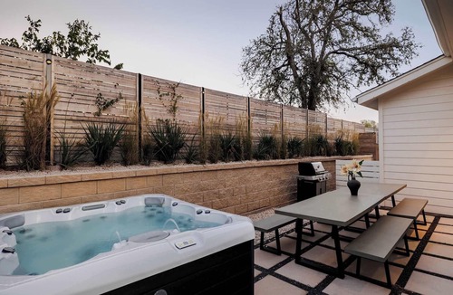 East MLK House | Four New Luxury Austin Homes | Saunas and Hot Tubs