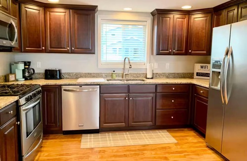 Sodus Point House | Four-Season Lakefront Cottage, Winter Views, Fire Pit & Family Friendly