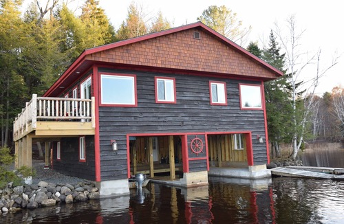 Tupper Lake Cabin | Four seasons Boathouse on Tupper Lake