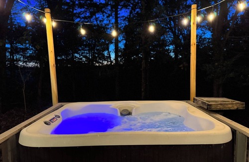 Canton Cabin | Fox Creek - Secluded Cabin with Hot Tub - New Owner!