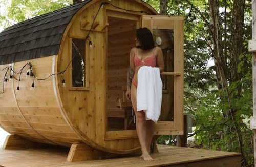 Novar Cabin | Fox Den|Sauna|BBQ|LakeAccess|PrivateBeach|Firepit