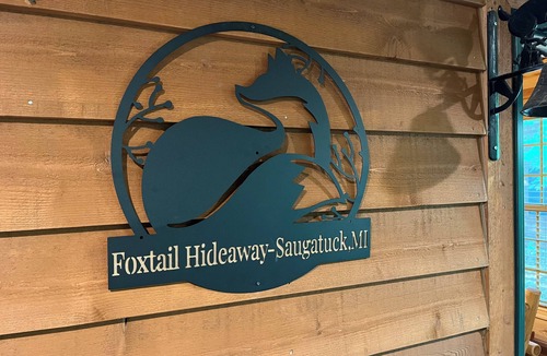 Saugatuck Cabin | Foxtail Hideaway- Cozy Rustic Luxury Cabin - Kingfisher Cove