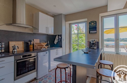 Ingrandes Cottage | Authentic 3-Level House with Terrace and Loire View