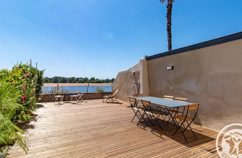 Ingrandes Cottage | Authentic 3-Level House with Terrace and Loire View