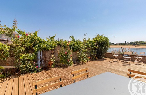 Ingrandes Cottage | Authentic 3-Level House with Terrace and Loire View