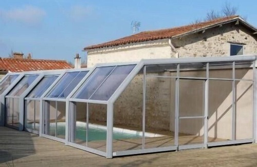 Saint-Martin-Lars-en-Sainte-Hermine House | 10-bed gite in the countryside with indoor swimming pool