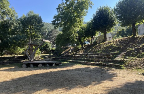 Sainte-Croix-Vallee-Francaise House | Ecogîte1en Cévennes: Nordic bath with view