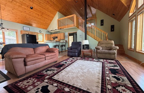 Aitkin Cabin | Free Boats Sleeps 8 3 Lake Chain Steps to Water