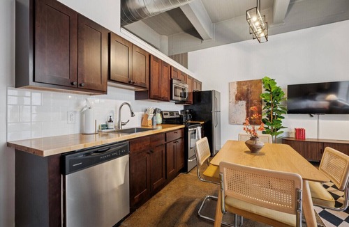 Brewerytown Apartment | Free Parking, Gym, Rooftop, Game Room | Vive Loft