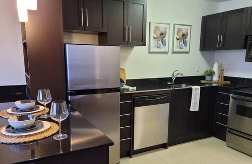 Downtown Winnipeg Apartment | Free Parking & Wi-Fi! One Bedroom Luxury Suite