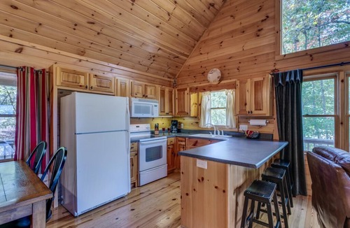 Copperhill Cabin | *Free Whitewater Rafting & Ziplining* Spacious flat rate cabin rental with wrap-around deck & mountain views