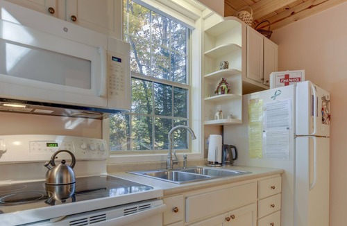 Hot Springs Cottage | French Broad River Access: Whimsical Gem w/Deck