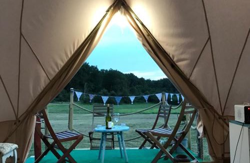 Le Vieux-Cerier Other | French Fields Luxury Glamping Twin Emperor Tent