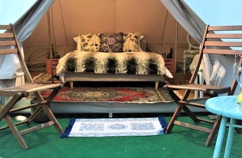 Le Vieux-Cerier Other | French Fields Luxury Glamping Twin Emperor Tent