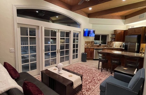 Kit Carson House | French Garden Poolside Retreat -Wine & Safari Park