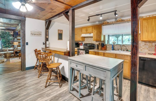 French Lick Cabin | French Lick Getaway w/Deck, Grill & Fire Pit!