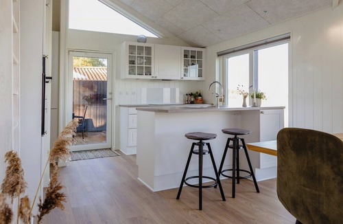 Fynshav House | Fresh air on open terrace with view