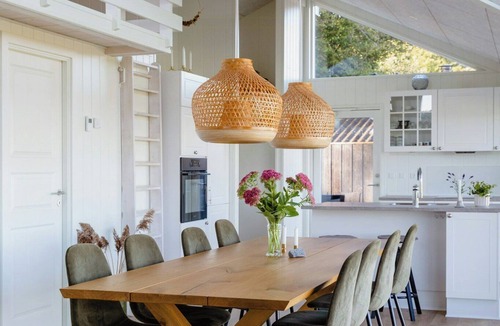 Fynshav House | Fresh air on open terrace with view