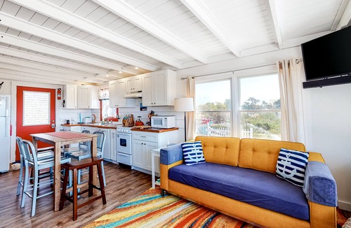 Wellfleet Cottage | Fresh Oceanfront Cottage w/Free WiFi, Private Beach Access, Deck, & Partial A/C